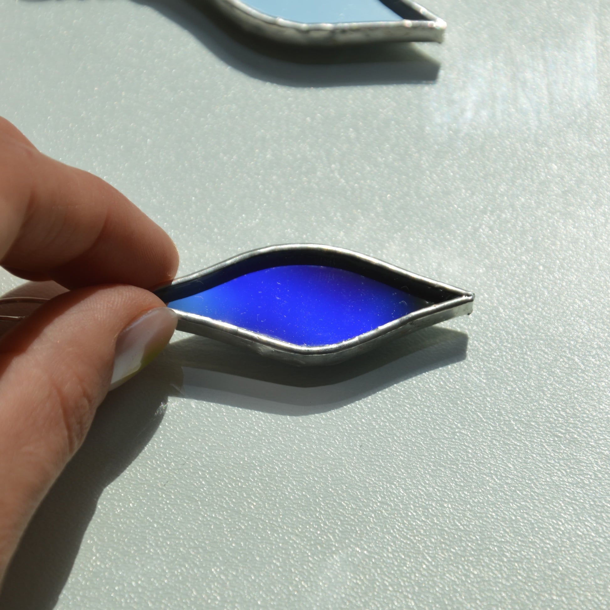 Veidrodiniai auskarai