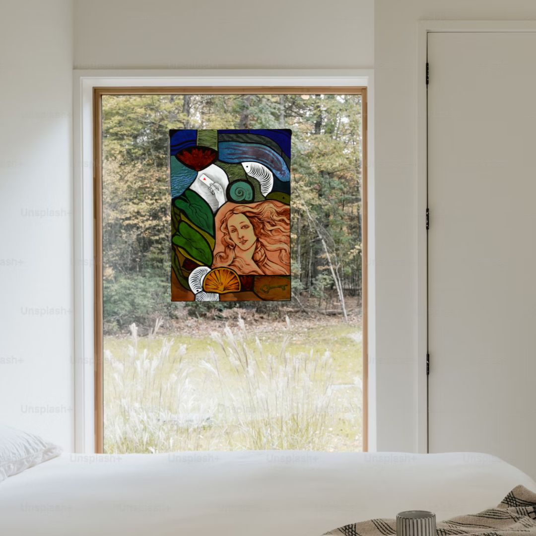 Vitražas Veneros Sapnas