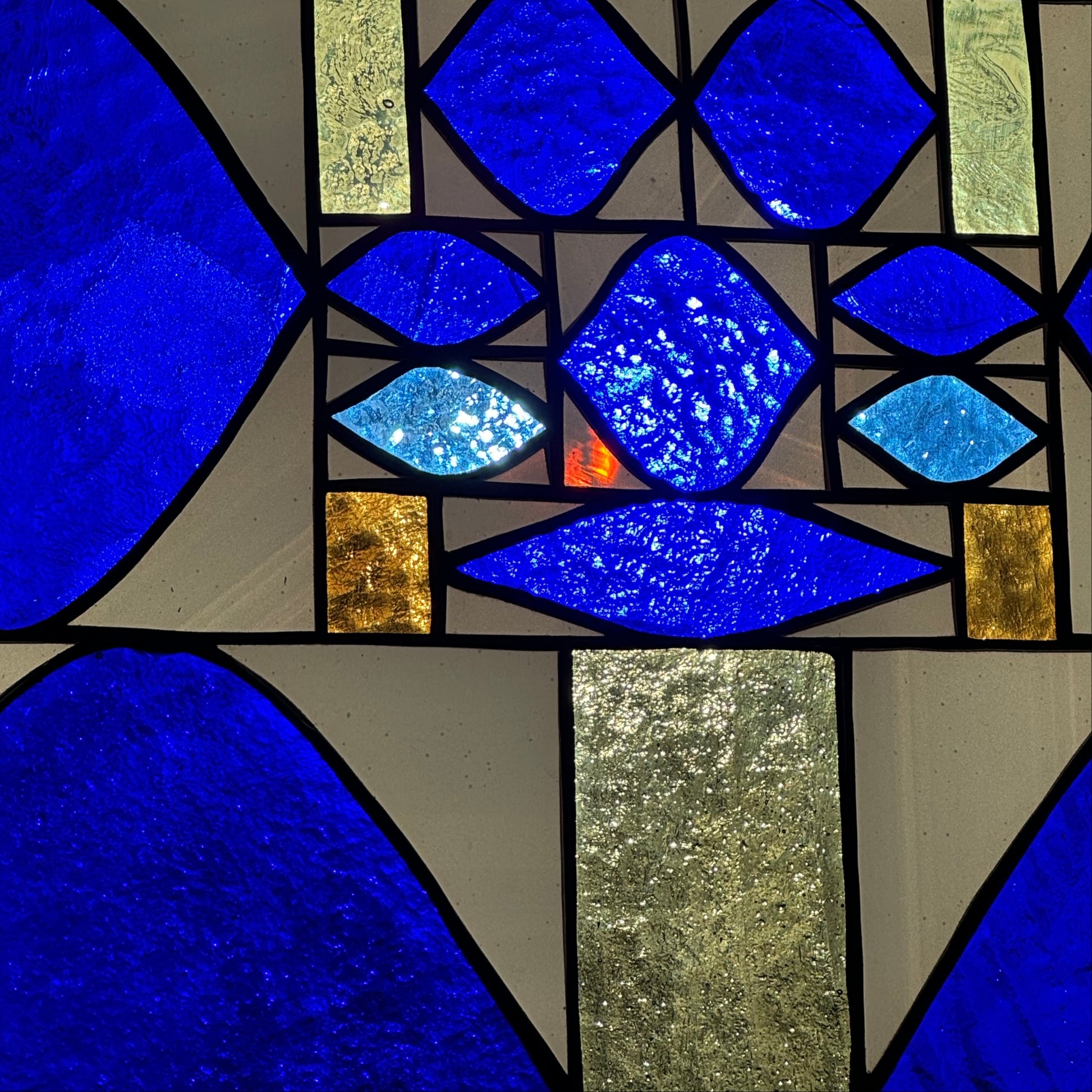 Vitražas Blue Eyes