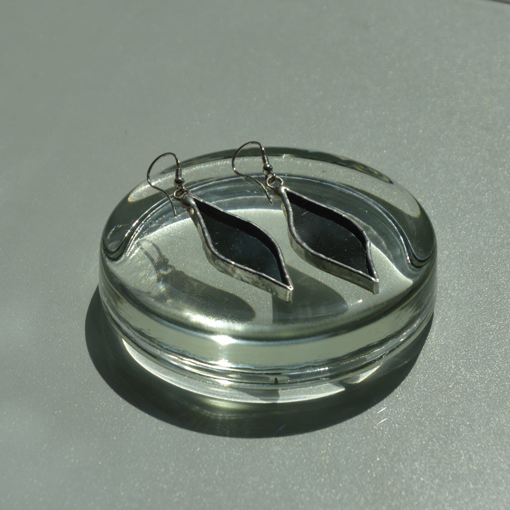 Veidrodiniai auskarai