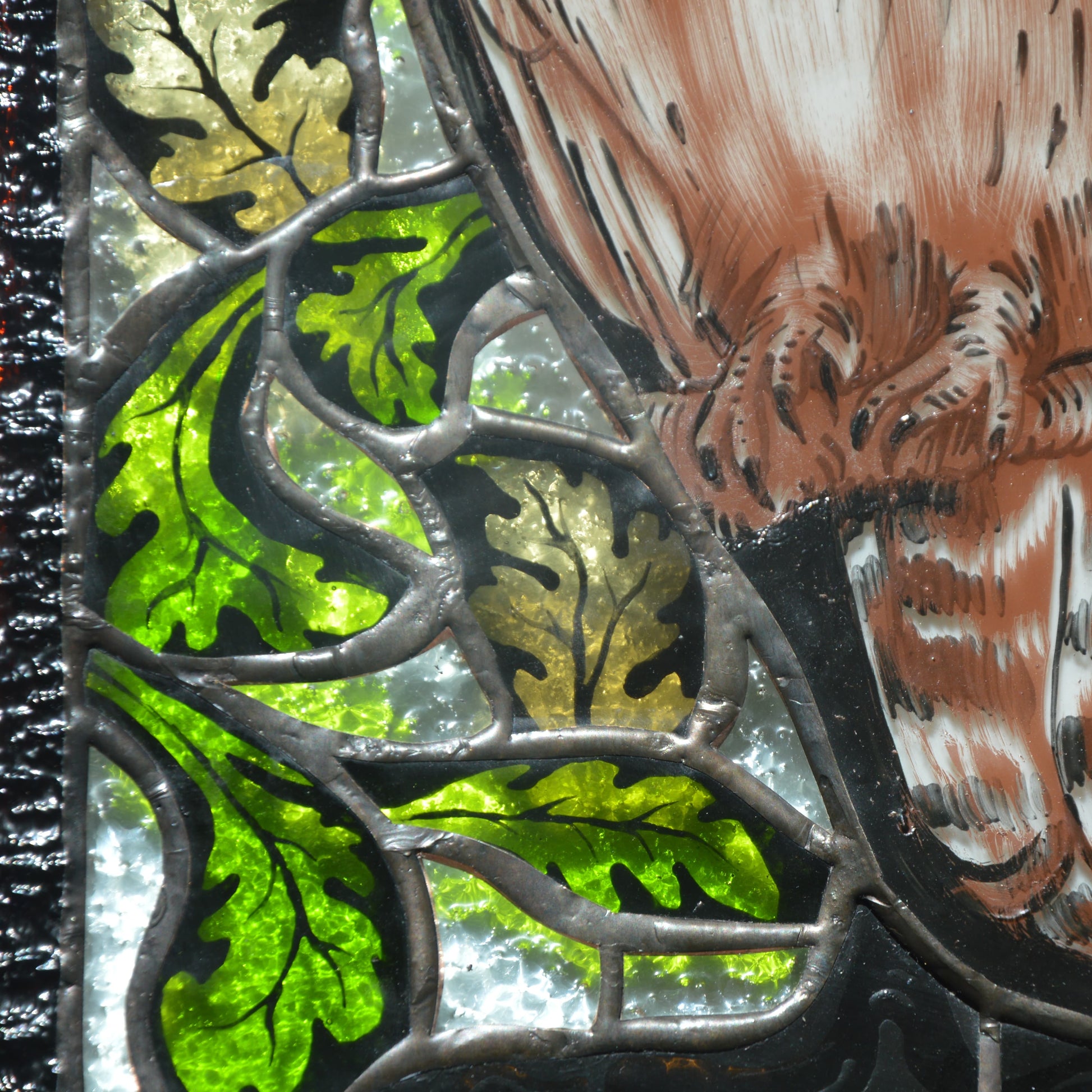 Vitražas Pelėdos išmintis