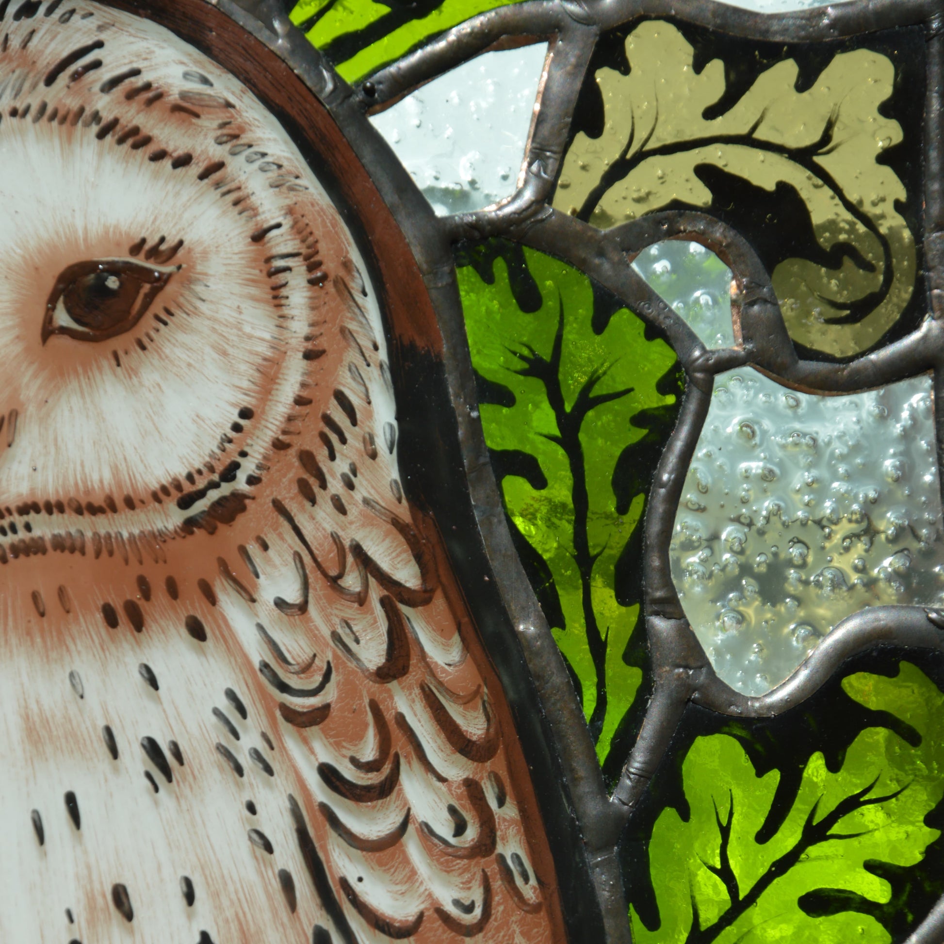 Vitražas Pelėdos išmintis