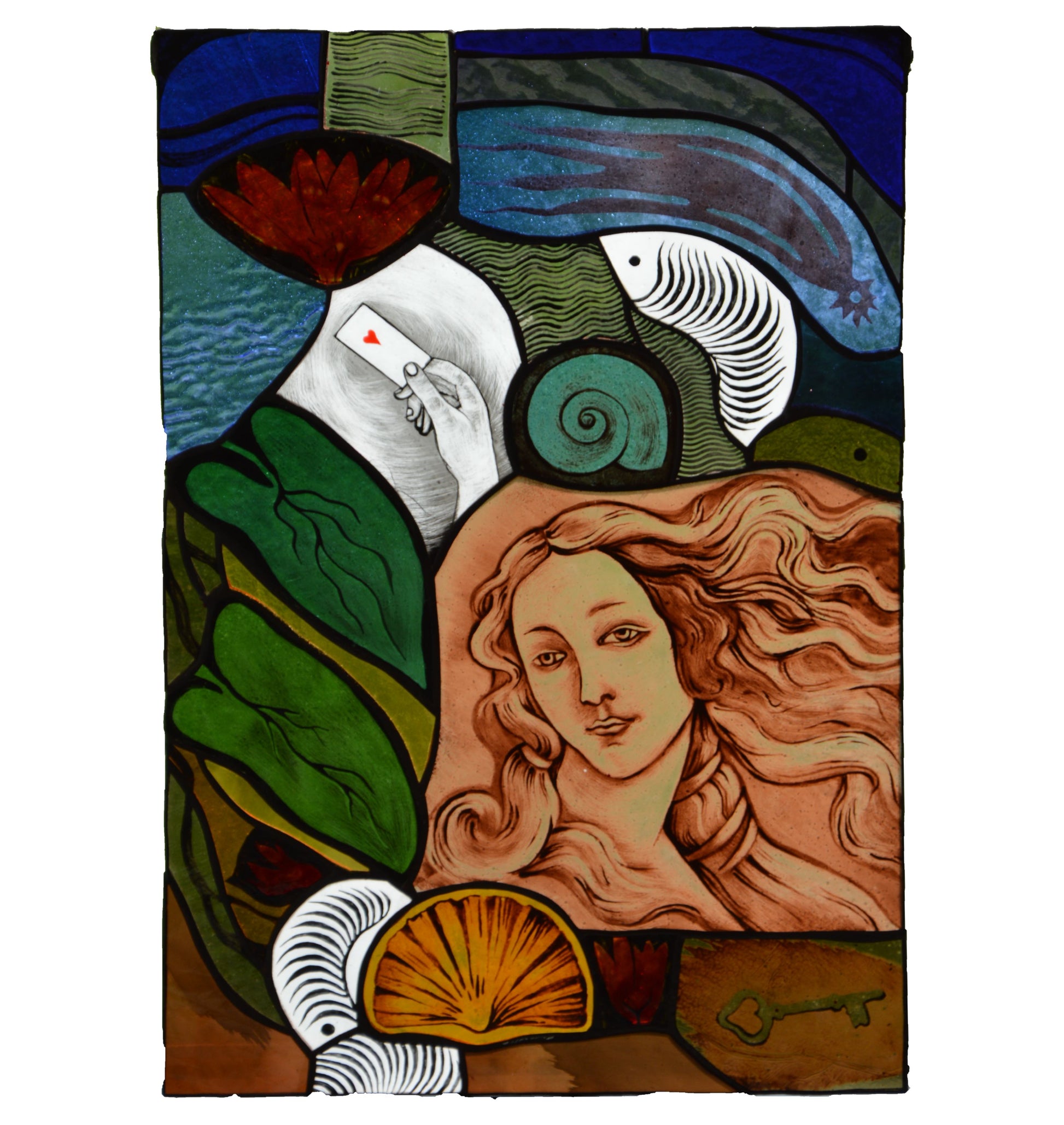 Vitražas Veneros Sapnas