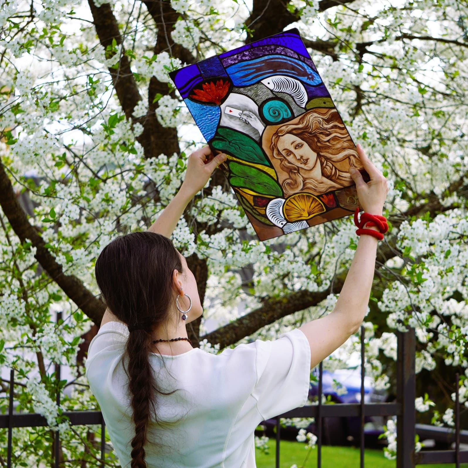 Vitražas Veneros Sapnas