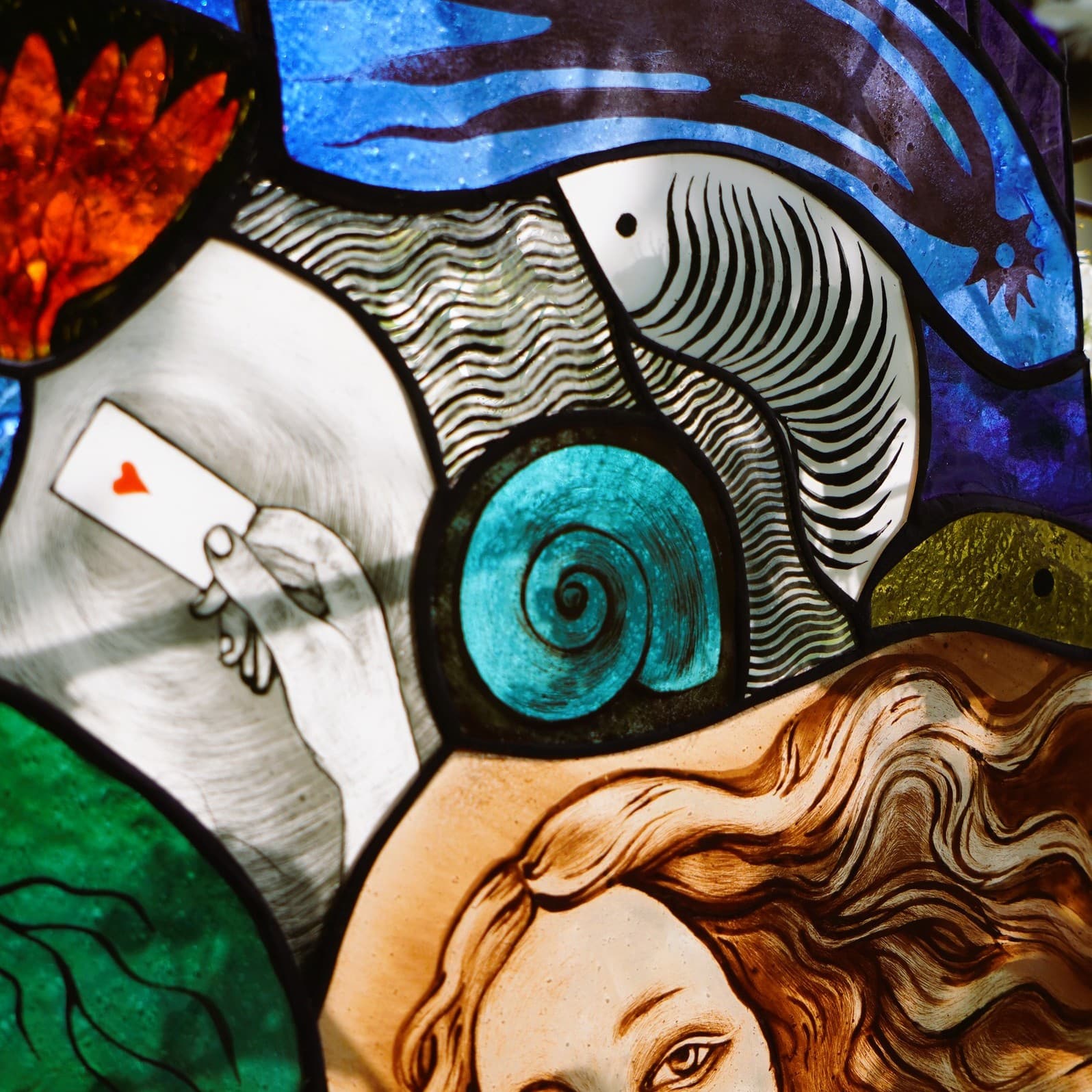 Vitražas Veneros Sapnas