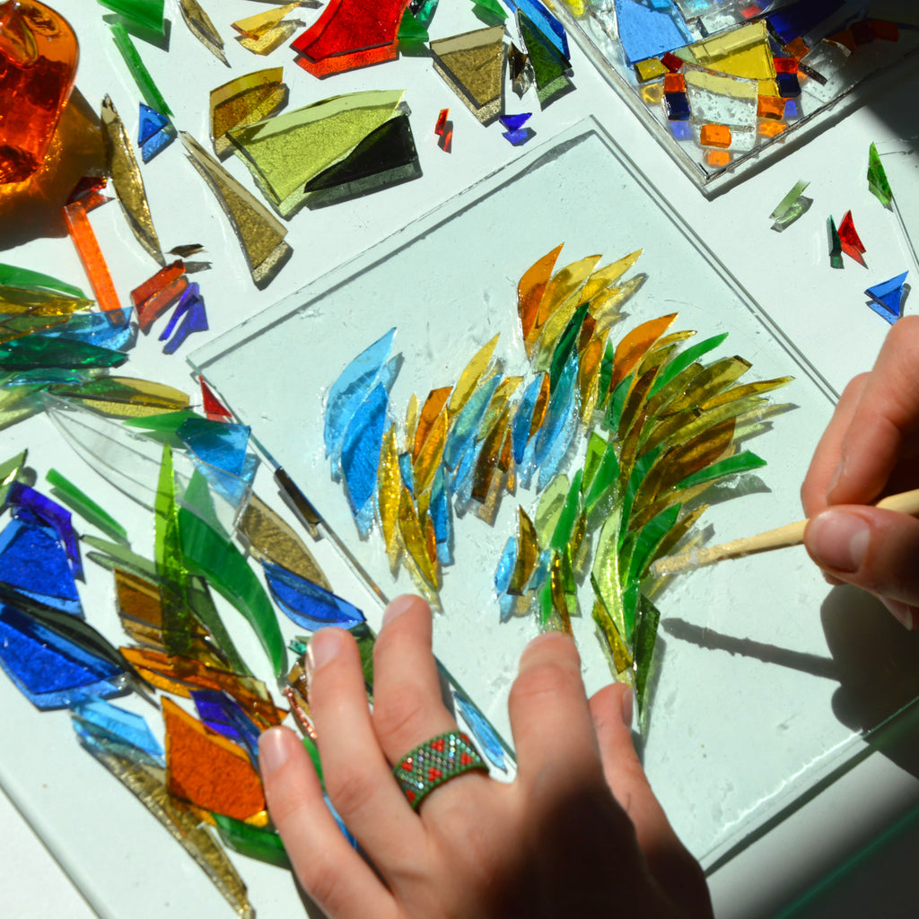 Vitražo-mozaikos dirbtuvės